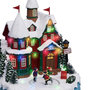 Voir la diapositive 4 : ATMOSPHERA Village de Noël Maison du Père Noël 22 LED