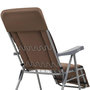 Voir la diapositive 5 : VIDAXL Chaises pliables de jardin avec coussins lot de 2 Marron
