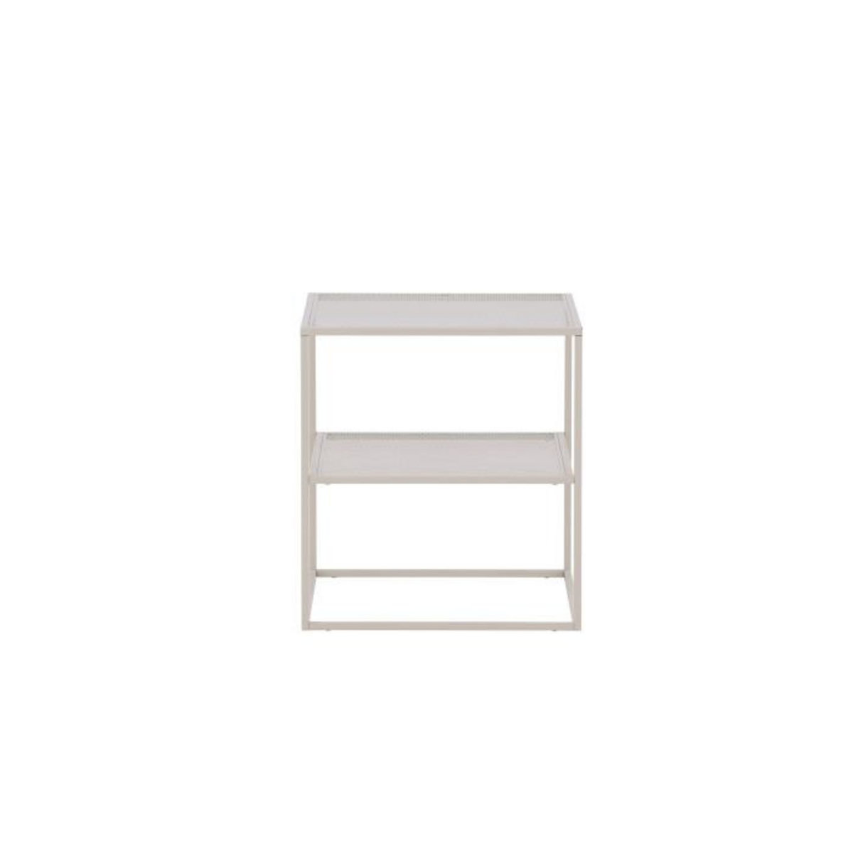 Paris Prix Table d'Appoint Avec Étagère  Netz  60cm Beige