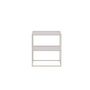 Voir la diapositive 2 : Paris Prix Table d'Appoint Avec Étagère  Netz  60cm Beige