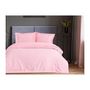 Voir la diapositive 3 : GENERIQUE Parure de lit - 129CTN63977 - 1 housse de couette 220 x 240 cm + 2 taies d'oreiller 60 x 60 cm - Satiné 100% coton - Rose