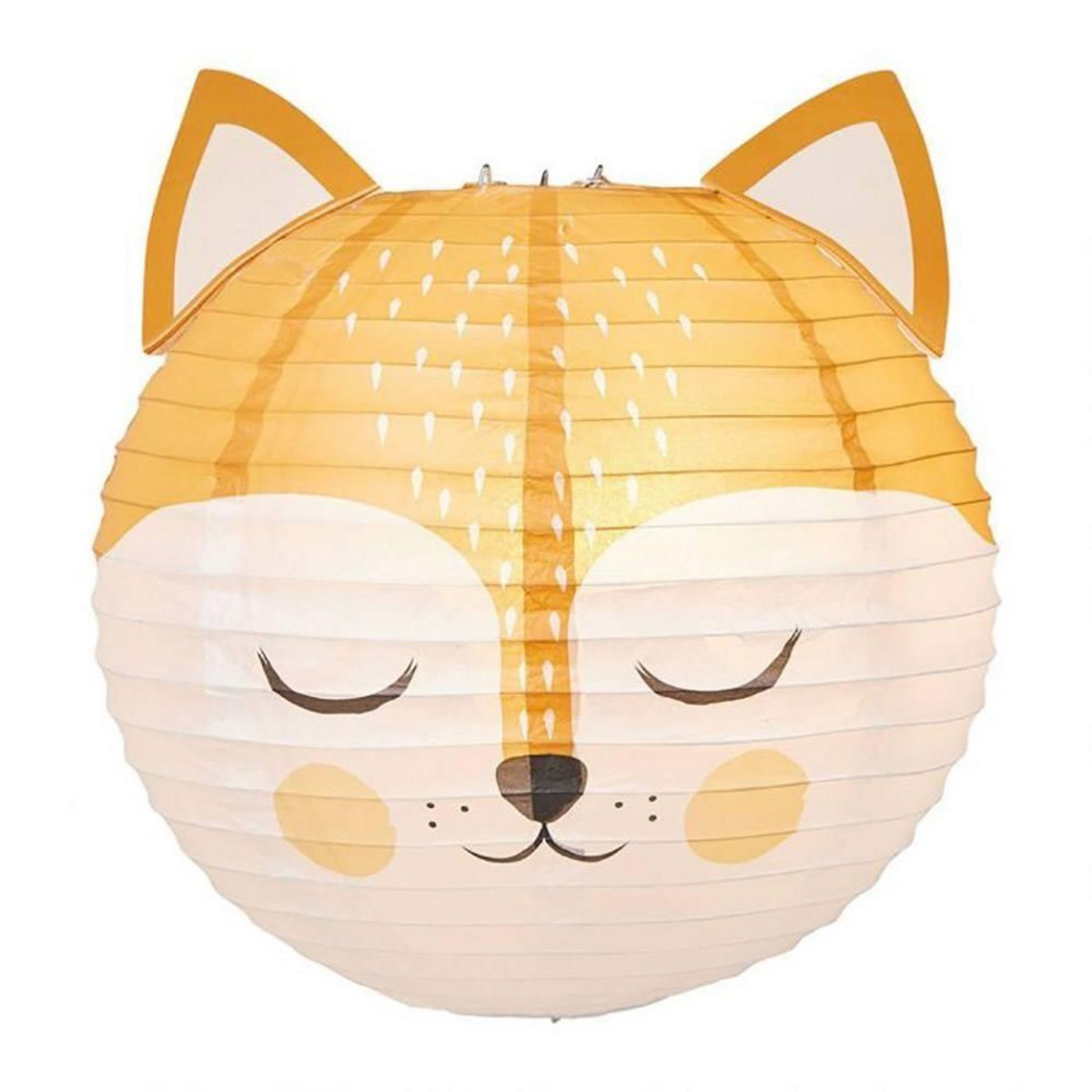 OSTARIA Suspension boule japonaise renard D35