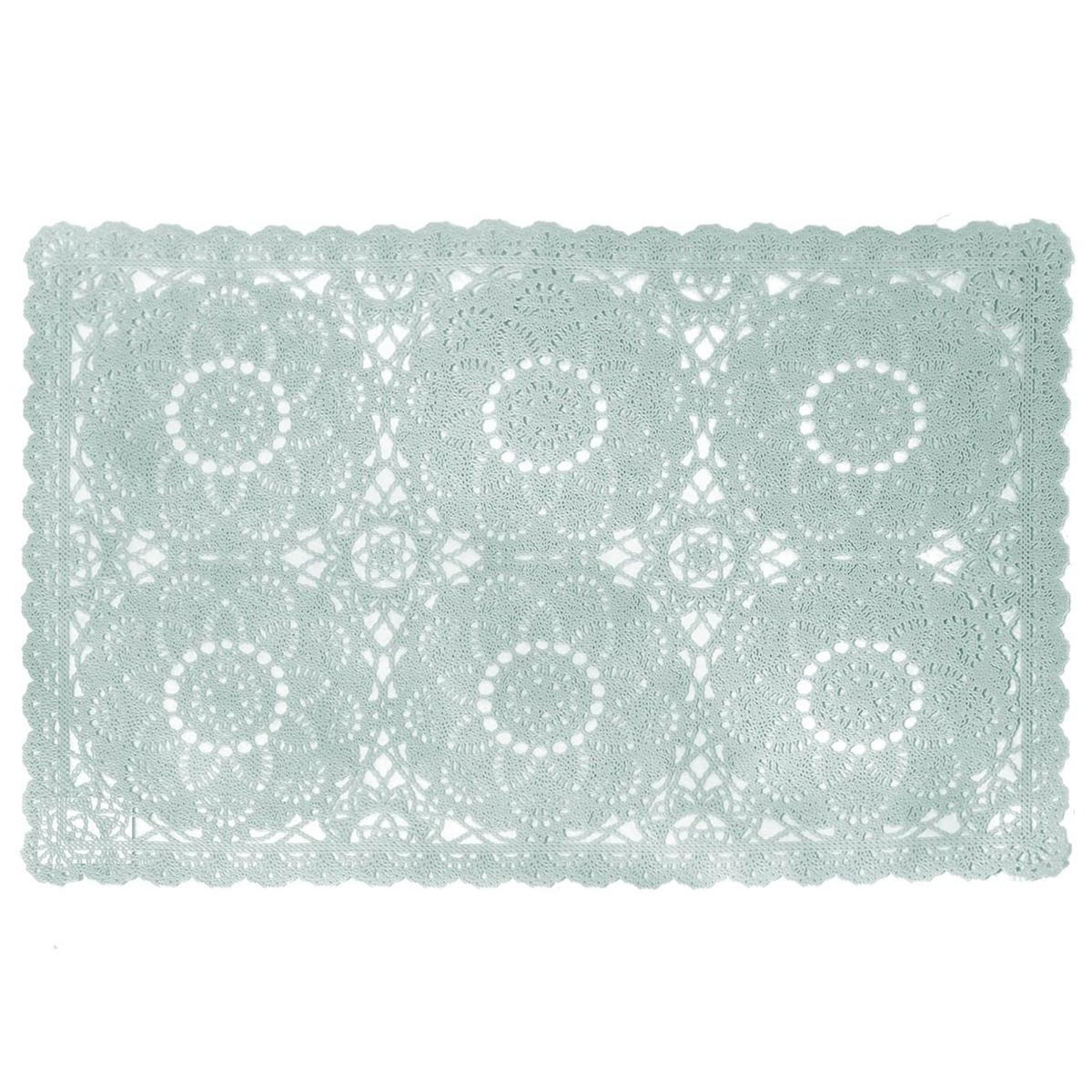 Paris Prix Set de Table Arabesque  Dentelia  30x45cm Bleu