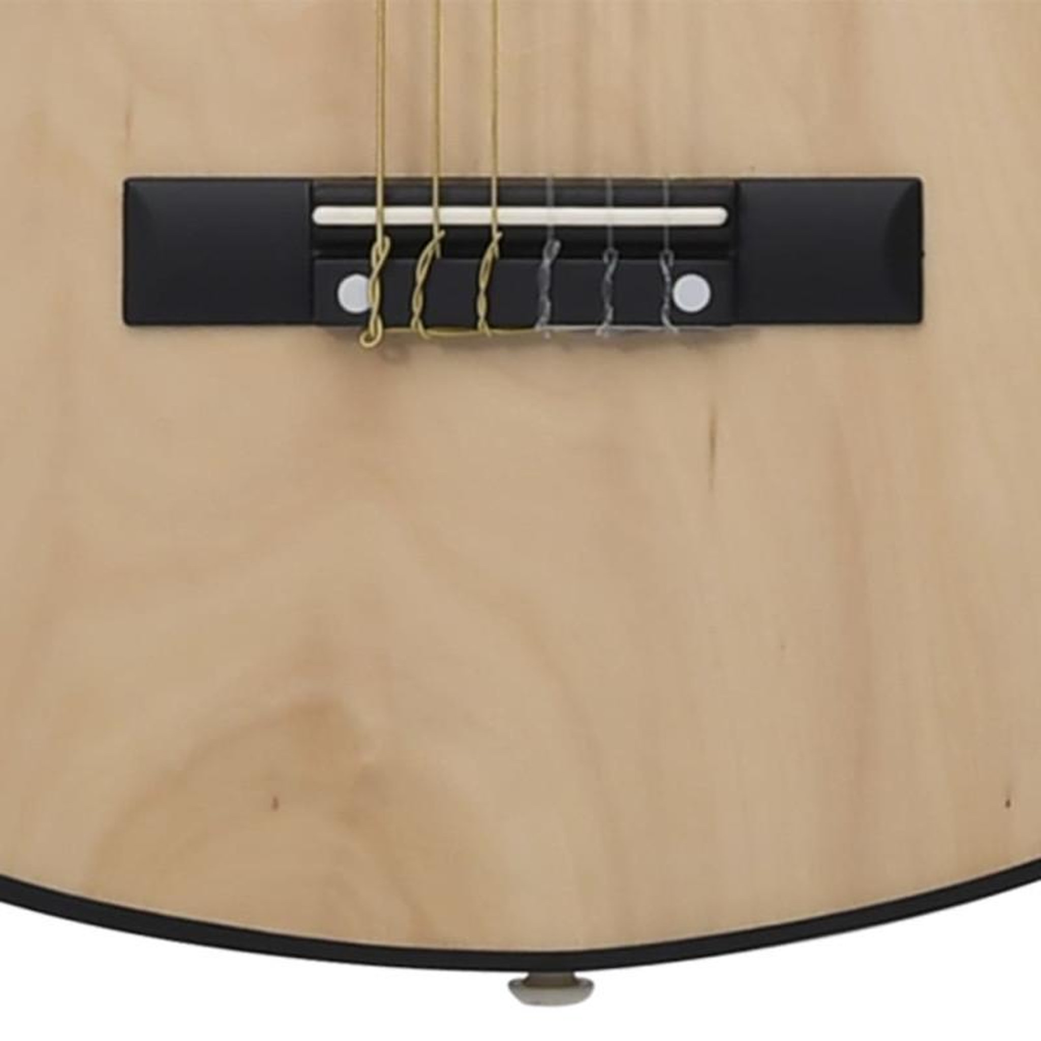 Voir la diapositive 6 : VIDAXL Guitare classique pour débutants et enfants 1 2 34 Tilleul