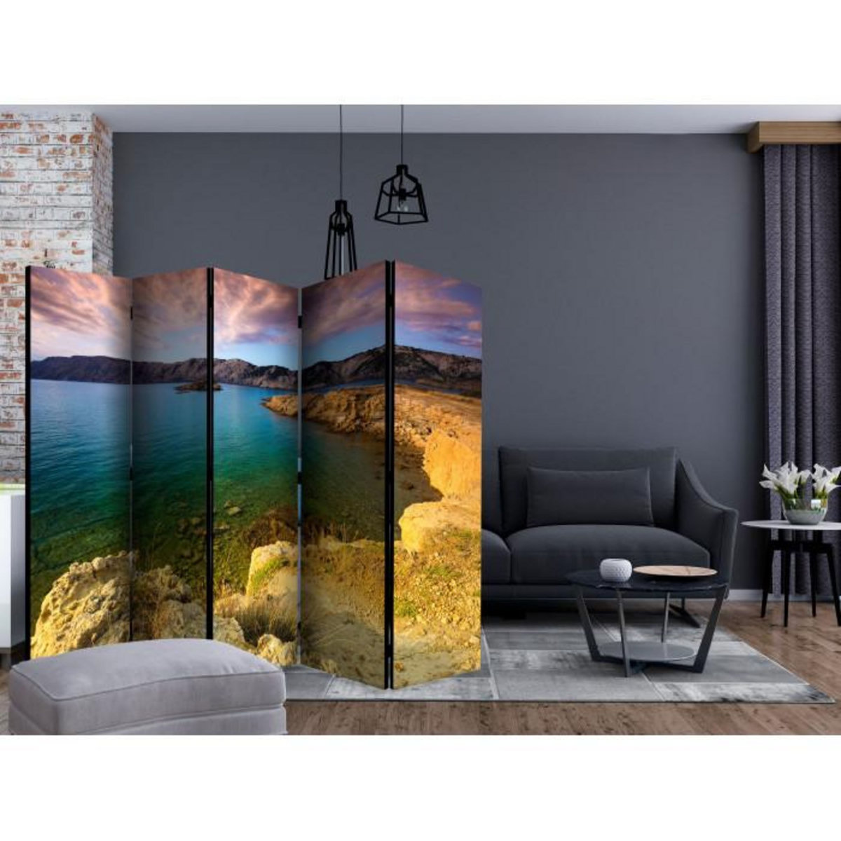 Paris Prix Paravent 5 Volets  Lopar Island of Rab Croatia  172x225cm