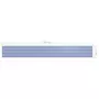 VIDAXL Ecran de balcon Blanc et bleu 75x600 cm Tissu Oxford