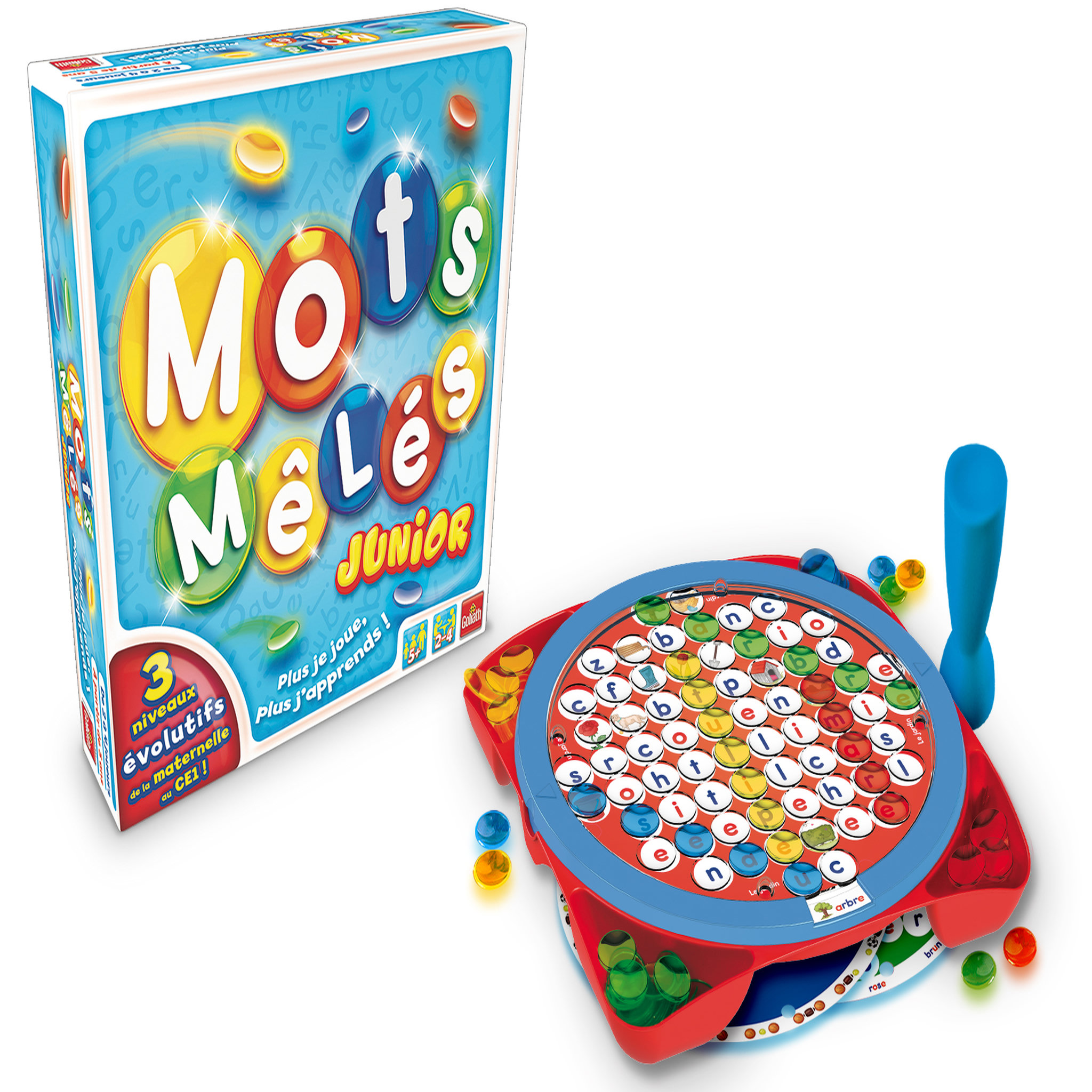Voir la diapositive 2 : GOLIATH Jeu Mots mêlés junior