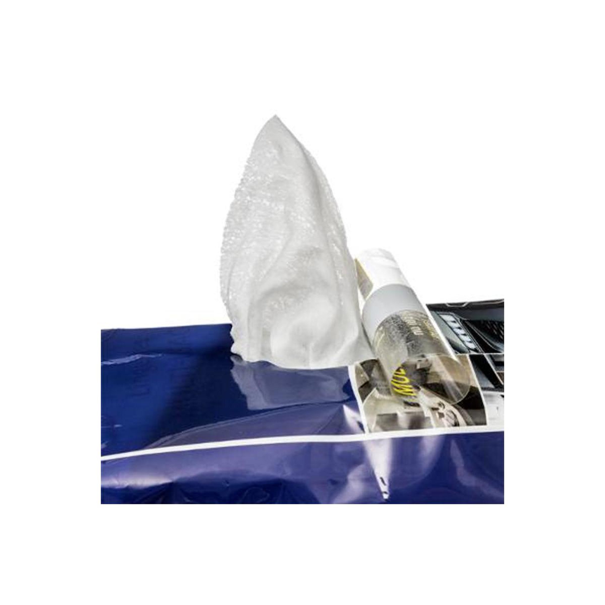 Voir la diapositive 2 : Paris Prix Lot de 30 lingettes  multi-usages  20cm blanc
