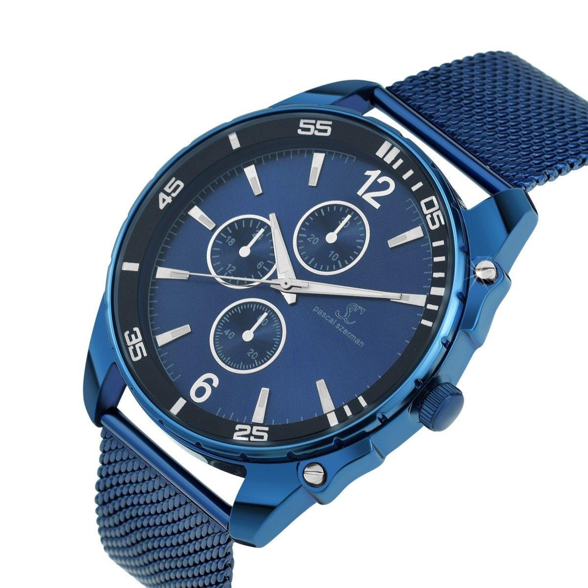 Voir la diapositive 3 : SC CRYSTAL Montre homme quartz par Pascal Szerman