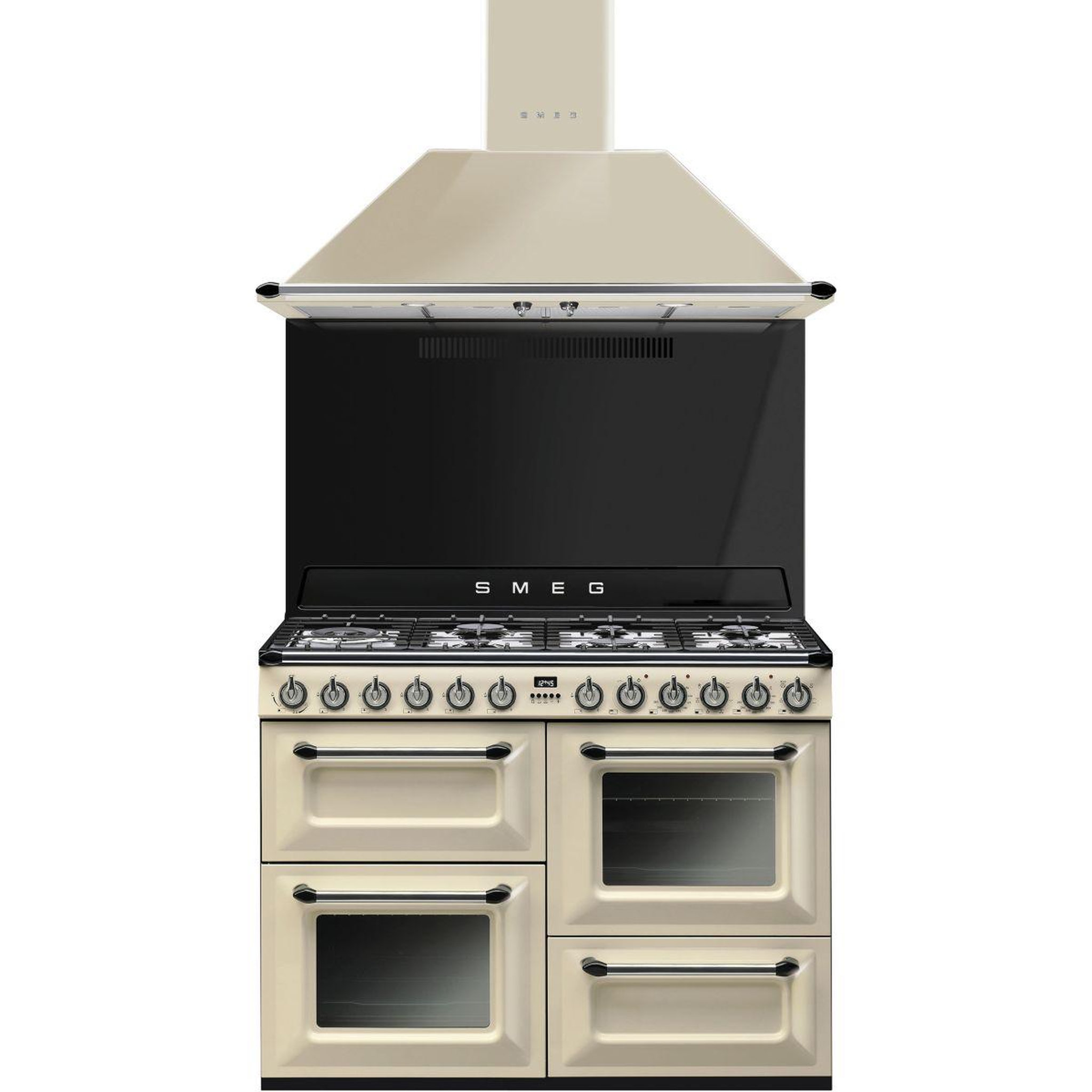 Voir la diapositive 2 : SMEG Hotte décorative murale KT100PE