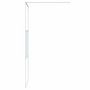 Voir la diapositive 4 : VIDAXL Paroi de douche Blanc 80x195 cm Verre ESG transparent