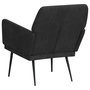 Voir la diapositive 5 : VIDAXL Fauteuil Noir 62x79x79 cm Velours