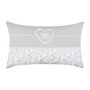 Voir la diapositive 1 : Lovely Casa Coussin 30x50 cm Sophie naturel coton