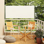 Voir la diapositive 1 : VIDAXL Auvent lateral retractable de patio 160x300 cm Creme
