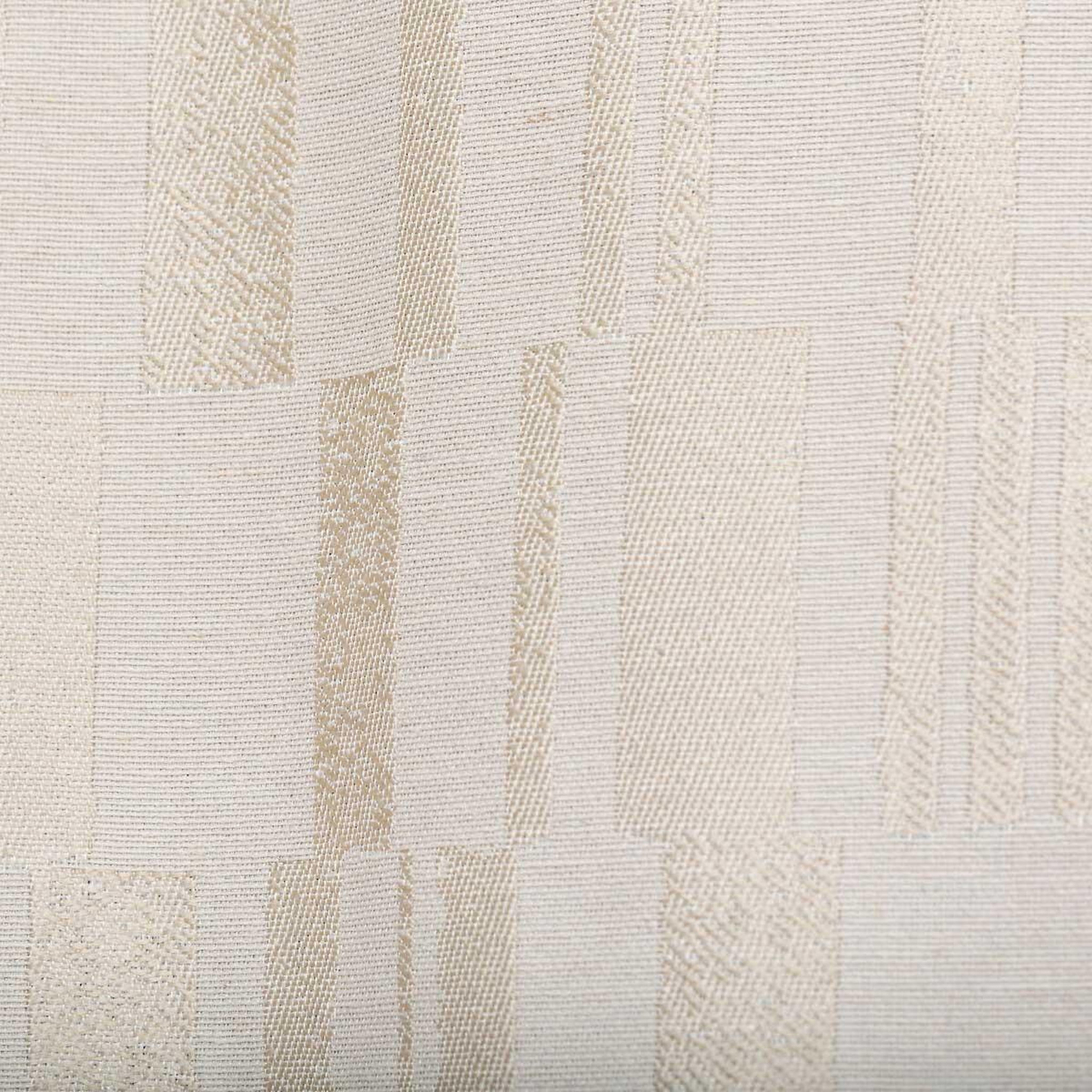 Voir la diapositive 3 : ATMOSPHERA Rideau jacquard à œillets  leyna  140x260cm beige lin