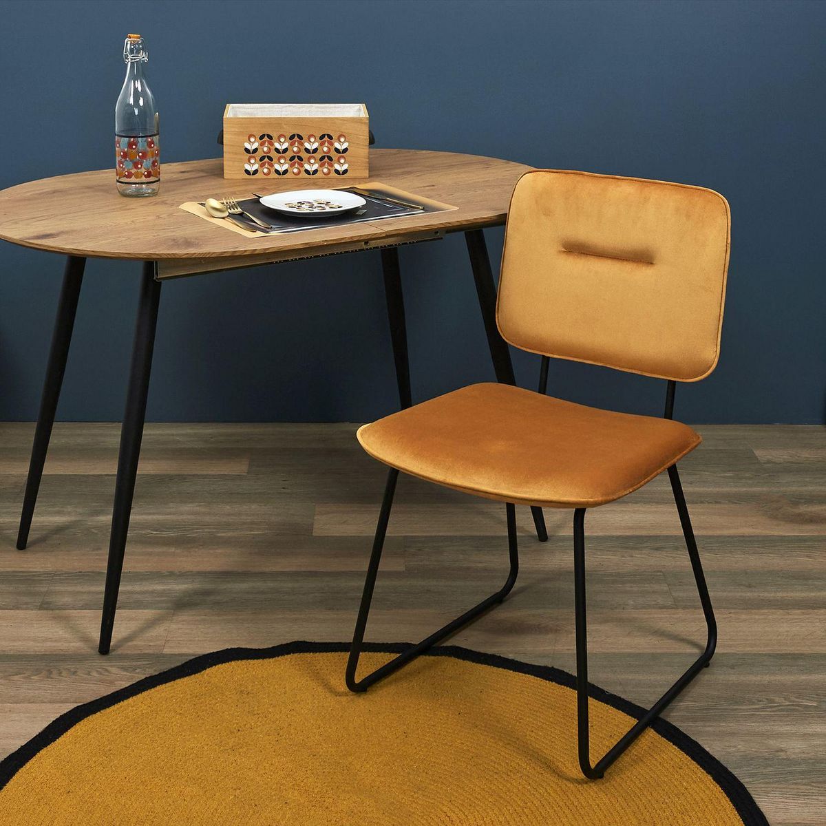 TOILINUX Lot de 2 Chaises Adèle