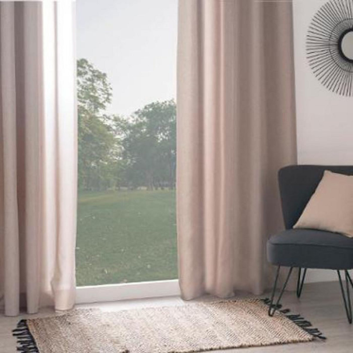 ATMOSPHERA Rideau Isolant  Tim  140x260cm Lin