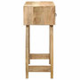 Voir la diapositive 3 : VIDAXL Table console 90x32x75 cm bois massif de manguier brut