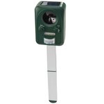 Genius ideas Répulsif à ultra son solaire avec détecteur de mouvement et flash