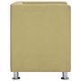 Voir la diapositive 4 : VIDAXL Fauteuil cube Vert Tissu