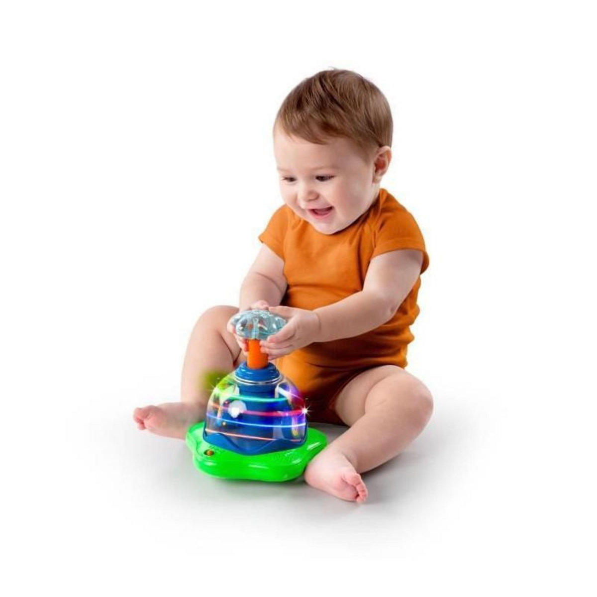 Bright Starts BRIGHT STARTS Jouet etoile musicale Press + Glow Spinner