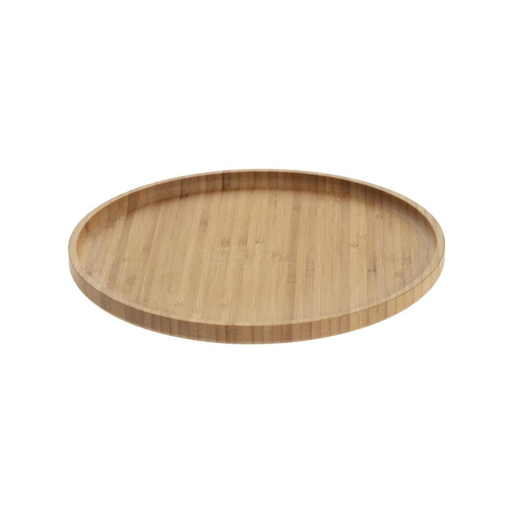 Voir la diapositive 2 : SECRET DE GOURMET Lot de 6 assiettes à dessert  bambou  19cm naturel