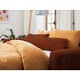 Voir la diapositive 5 : LISA DESIGN Owen - canapé 3 places convertible express couchage quotidien 140 cm matelas 12 cm en velours côtelé