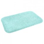 Paris Prix Tapis de Bain Microfibre  Mellow  50x80cm Vert Menthe