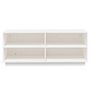 Voir la diapositive 5 : VIDAXL Armoire a chaussures Blanc 110x34x45 cm Bois de pin massif