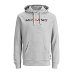Jack & Jones Sweat à capuche  Homme Jack and Jones Corp. Coloris disponibles : Gris