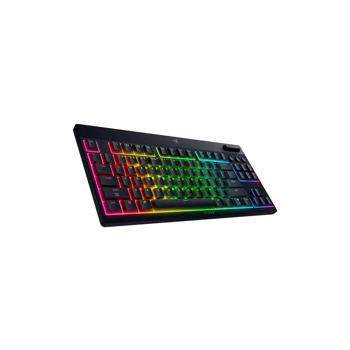 Razer Clavier gamer sans fil BlackWidow V4 Tenkeyless Hyperspeed