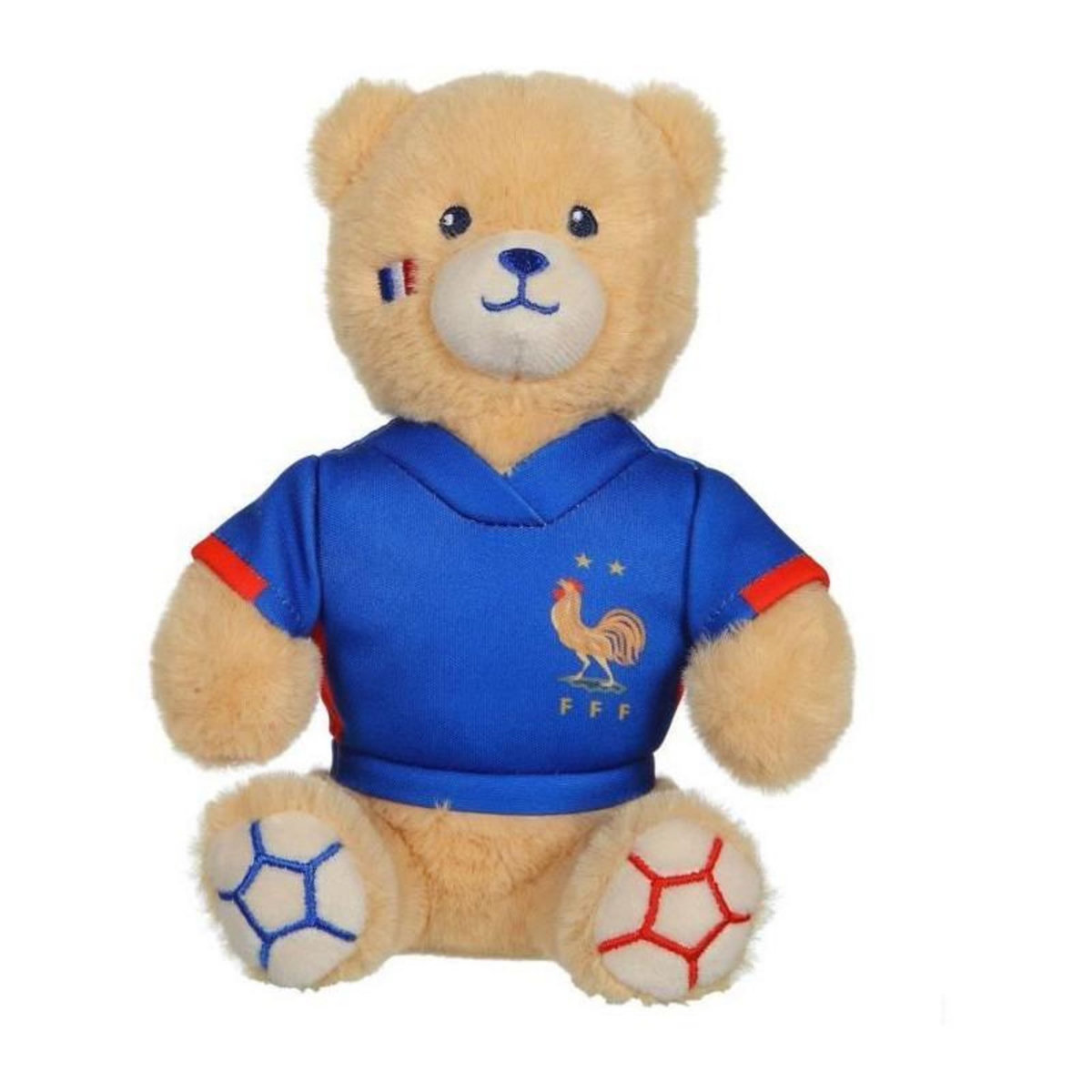 TOYS TOYS Peluche Ours FFF - GIPSY TOYS - Maillot, 15 cm