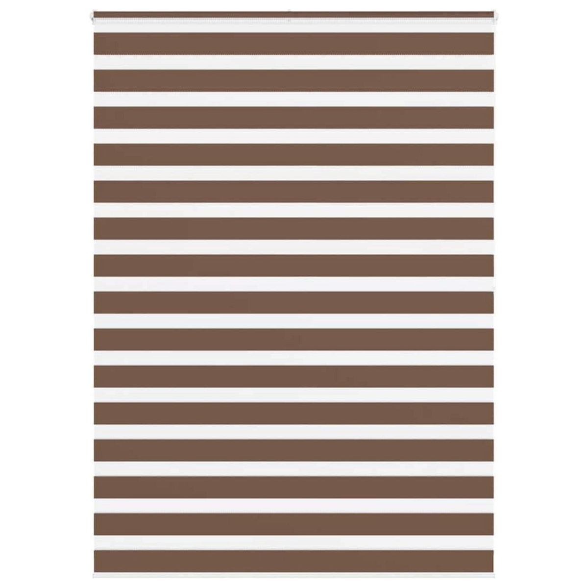 VIDAXL Store zebre marron 160x200cm largeur du tissu 155,9cm polyester