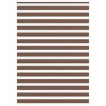 VIDAXL Store zebre marron 160x200cm largeur du tissu 155,9cm polyester