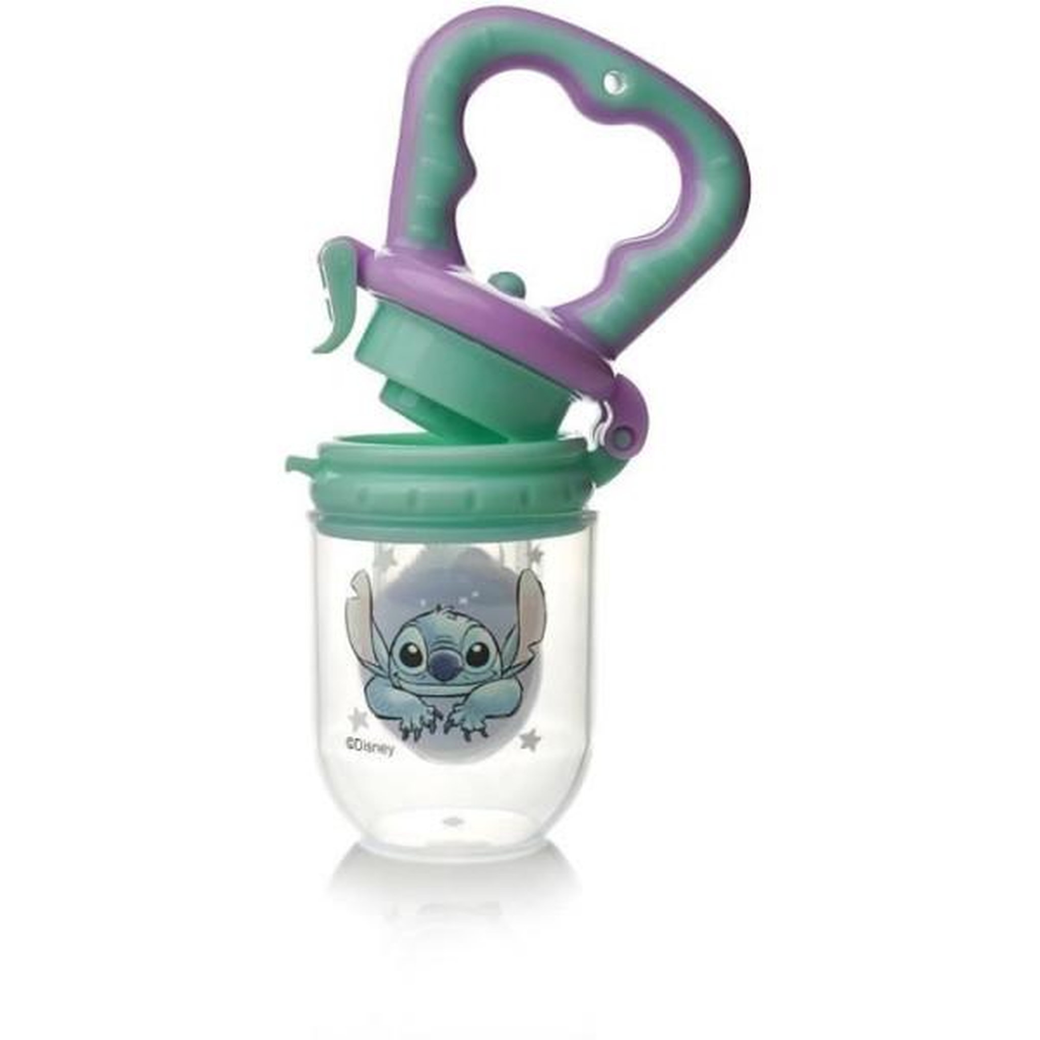 Voir la diapositive 3 : THERMOBABY Grignoteur de fruits et légumes - thermobaby - silicone - lilo & stitch
