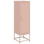 Voir la diapositive 2 : VIDAXL Buffet haut rose 36x39x123 cm acier