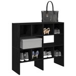 VIDAXL Étagères à chaussures 2 pcs empilable chêne marron 89,5x30x40cm