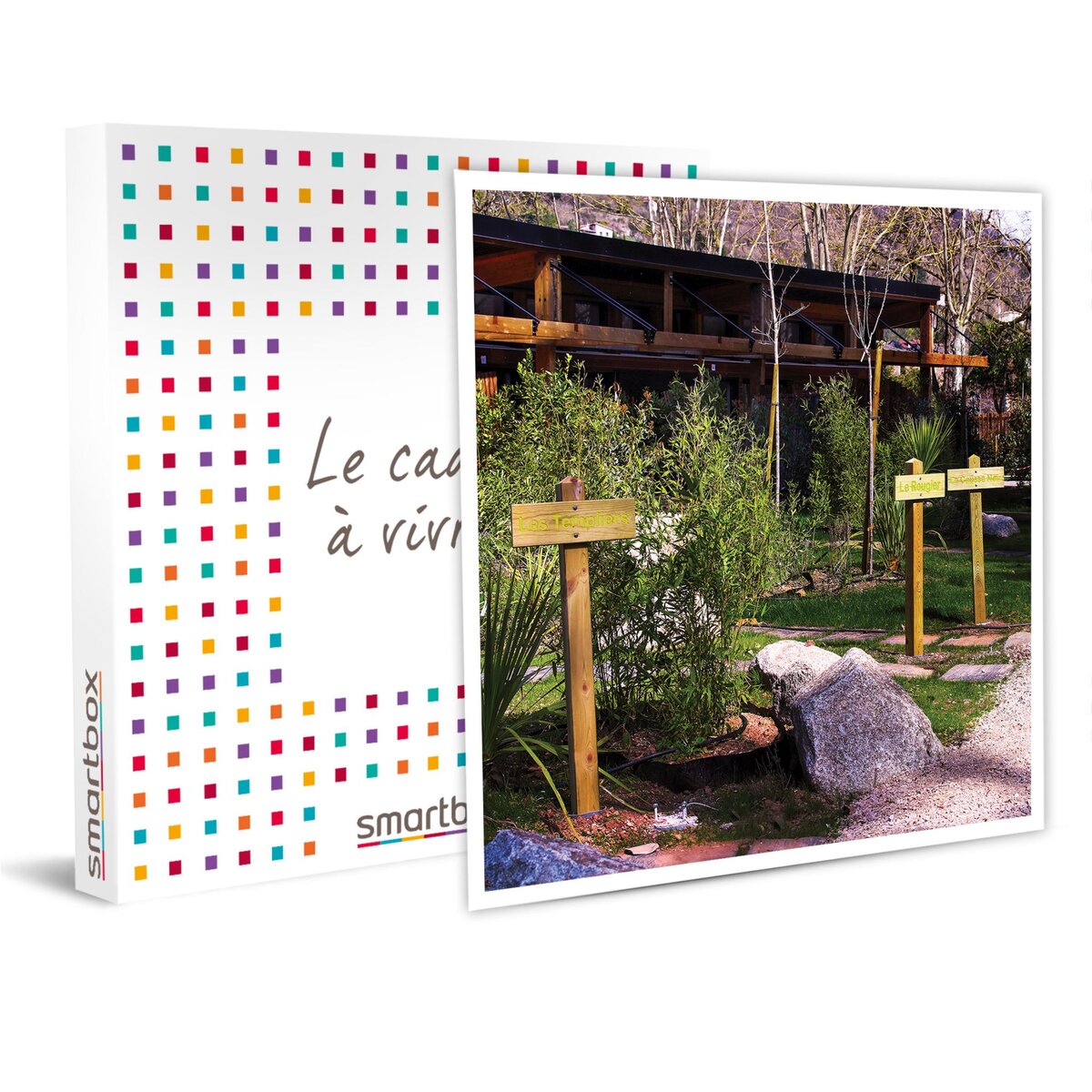 Smartbox Séjour d'écotourisme dans l'Aveyron : 3 jours avec accès bien-être pour 3 - Coffret Cadeau Séjour
