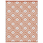 ID MARKET Tapis extérieur BAHAMAS terracotta 180 x 280 CM
