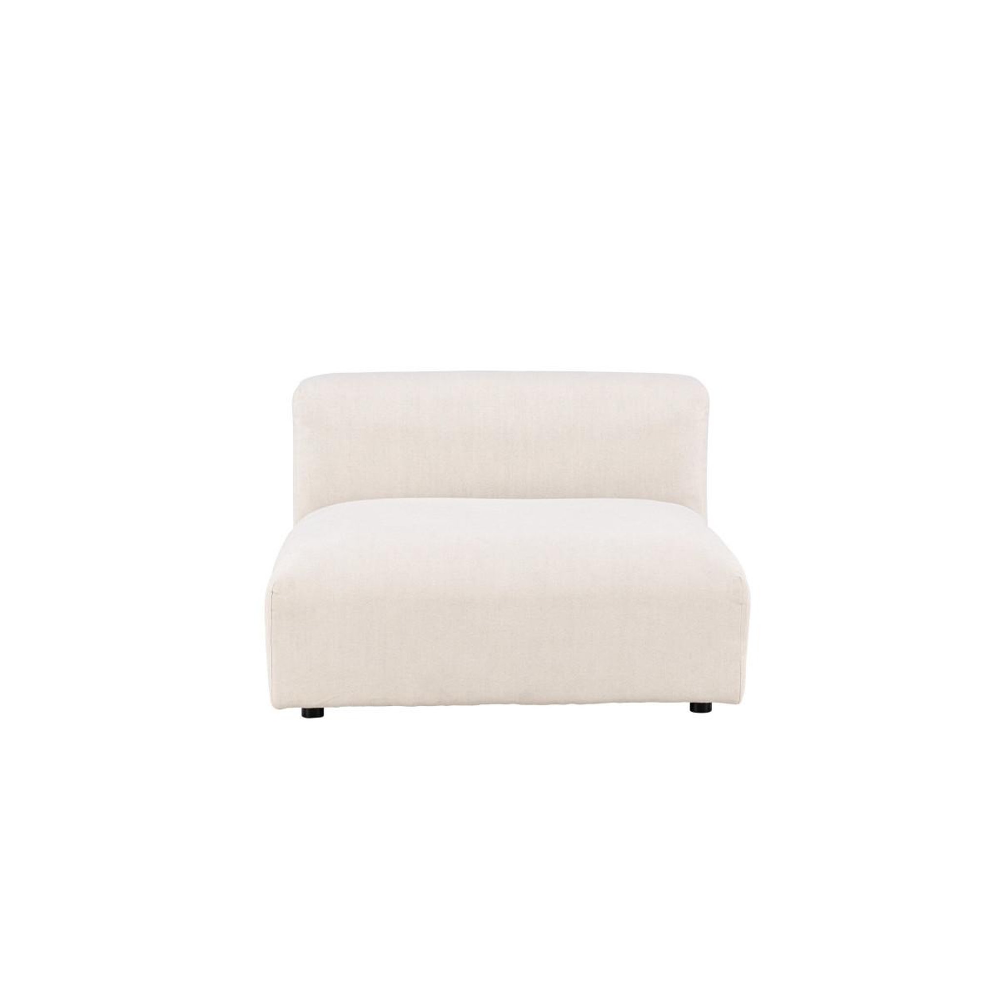 Voir la diapositive 5 : Paris Prix Module de canapé  mavi  135cm beige