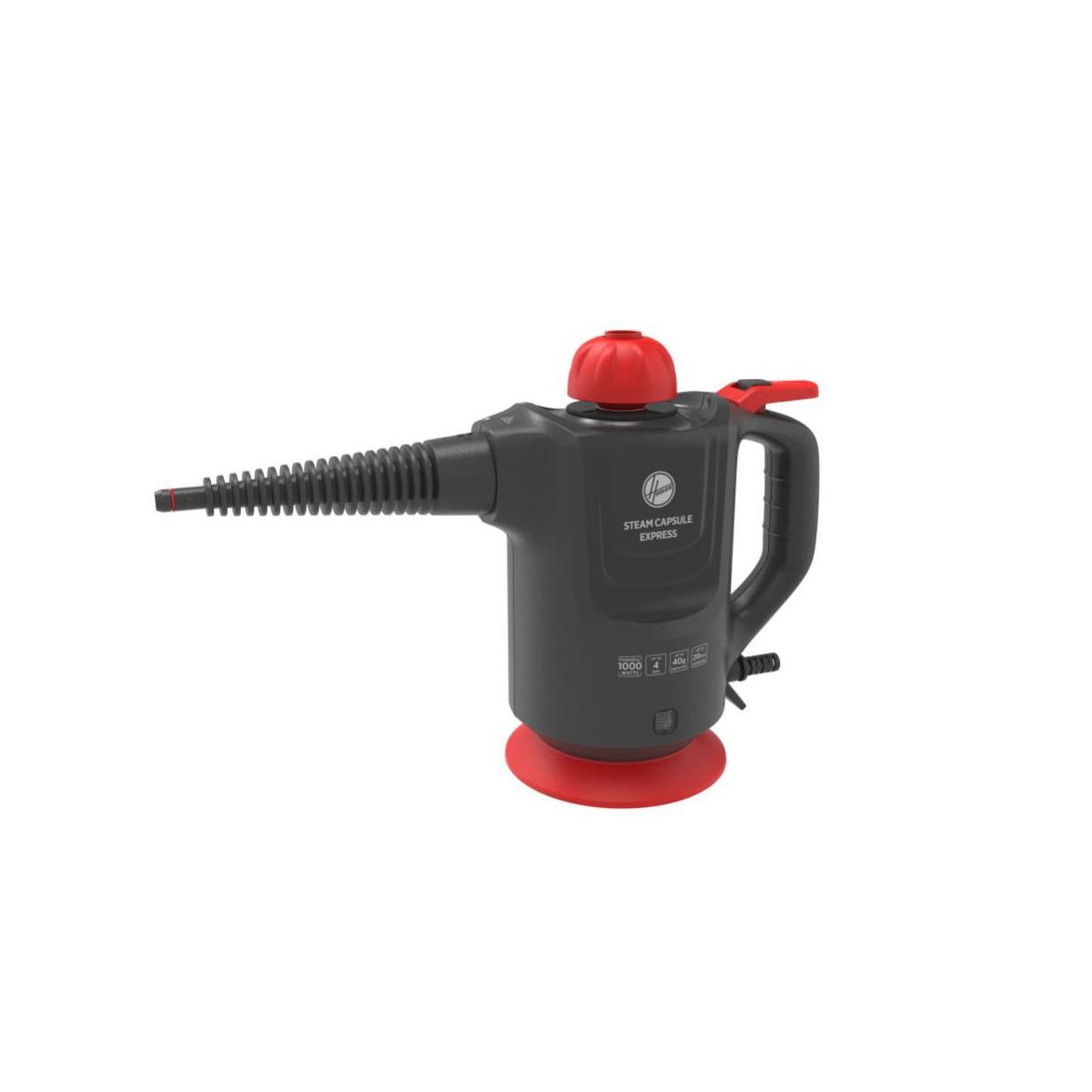 Voir la diapositive 2 : SAGEMCOM Nettoyeur vapeur Hoover SGE1000 finition titane