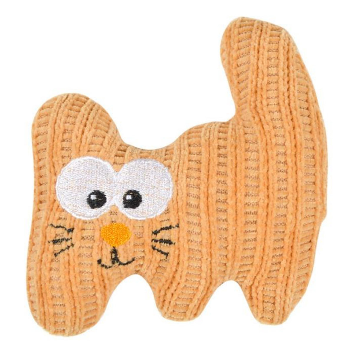 Paris Prix Jouet Peluche pour Chat  Boho Cat  12cm Moutarde