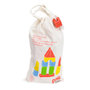 Voir la diapositive 2 : Goki GOKI Wooden building blocks in bag, 50pcs.