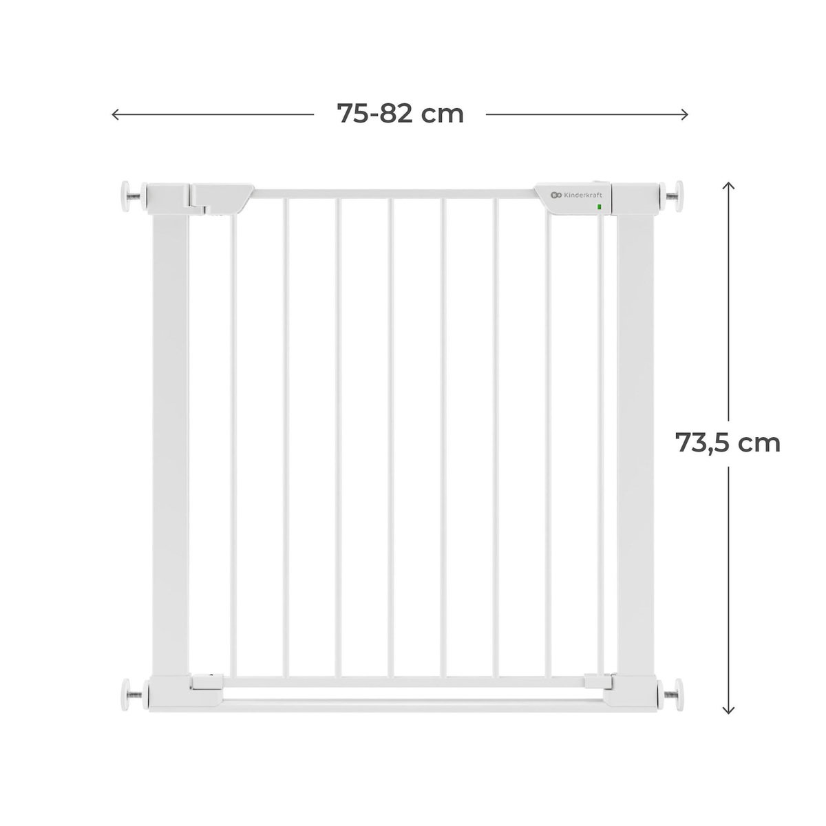 KINDERKRAFT Barrière de sécurité enfant avec verrou