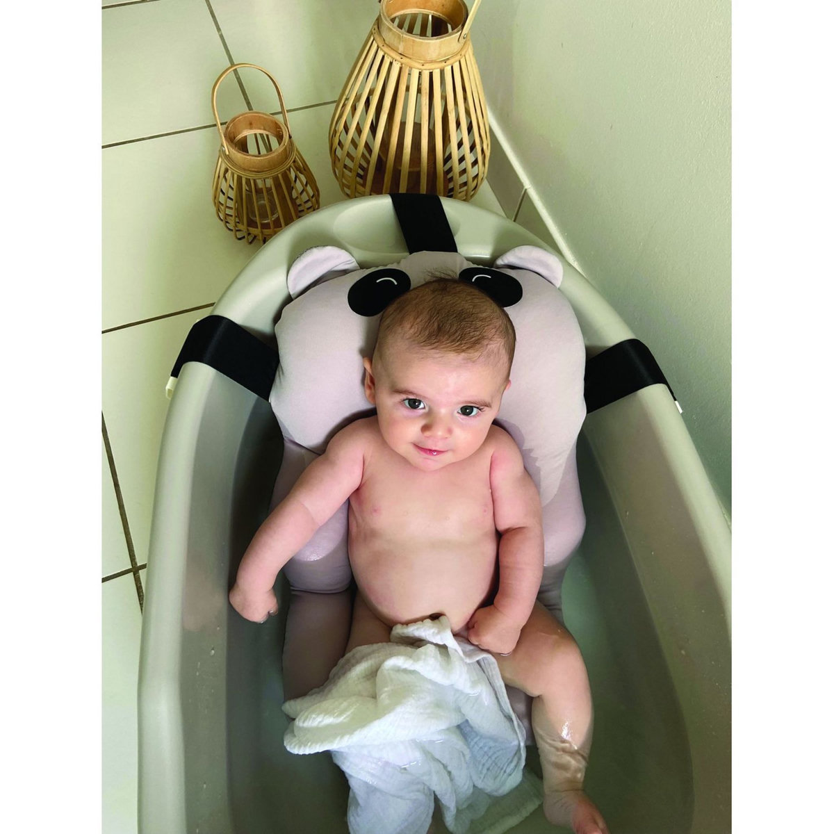 TINEO Coussin de bain Panda