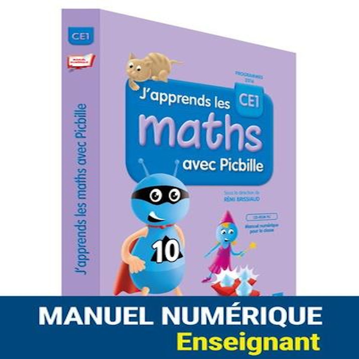 J'APPRENDS LES MATHS AVEC PICBILLE CE1. 1 CD-ROM, Brissiaud Rémi