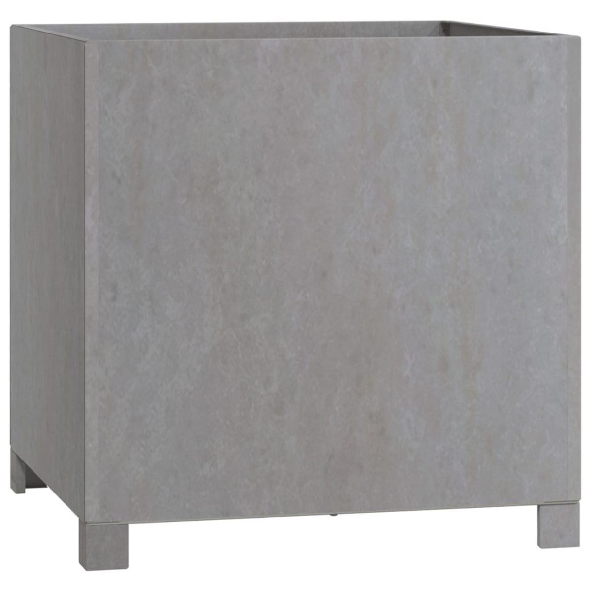 VIDAXL Jardiniere avec pieds Rouille 49x47x50 cm Acier corten