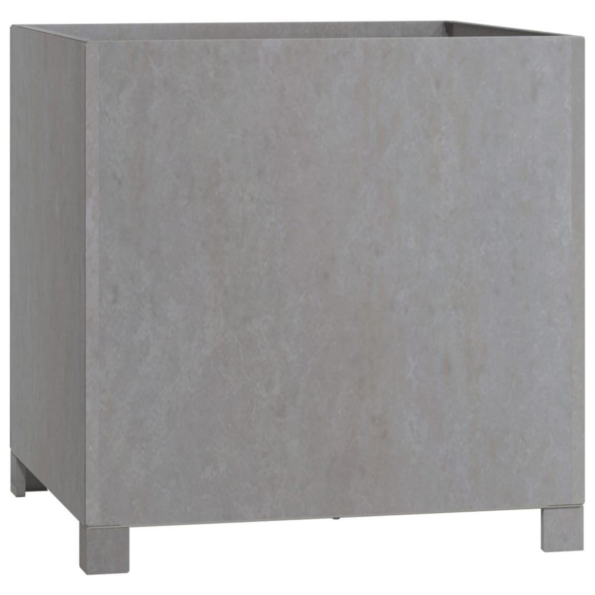 VIDAXL Jardiniere avec pieds Rouille 49x47x50 cm Acier corten