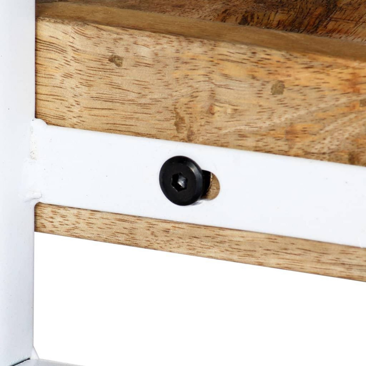 VIDAXL Meuble TV 150x30x40 cm Bois massif de manguier