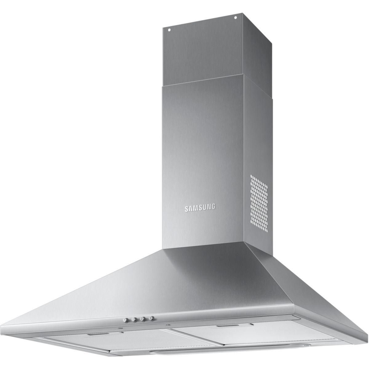 Samsung Hotte décorative murale 60cm 73db 512m3/h inox - NK24M3050PS